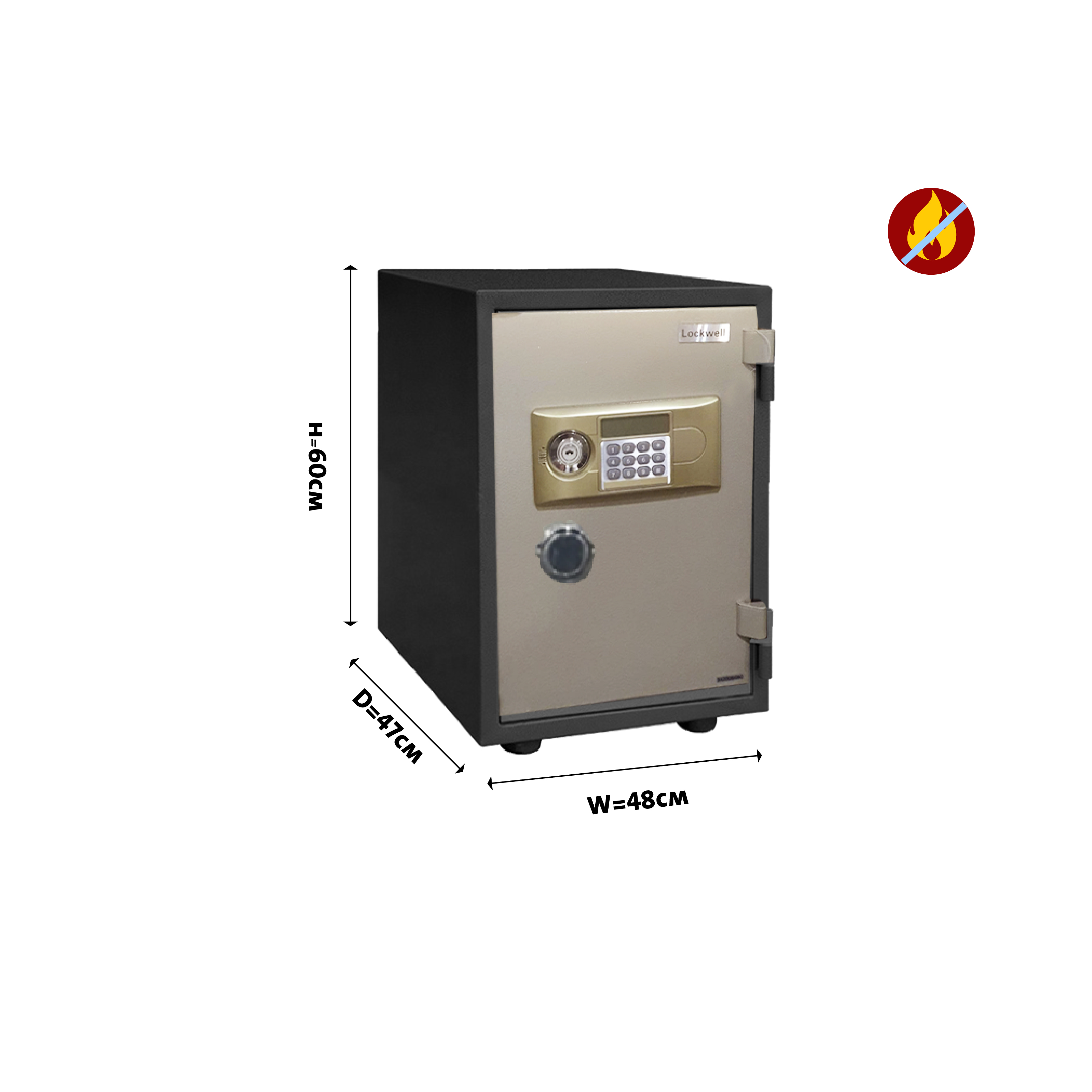 Lockwell YB600ALD ELectronic Fire Safe
